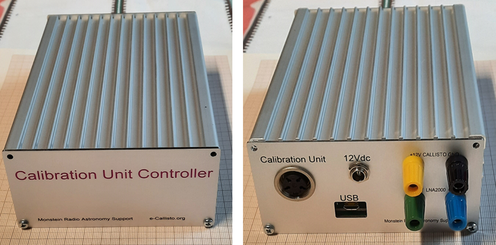 calibration unit control